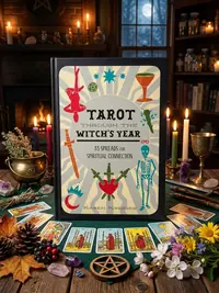 Tarot Through the Witch's Year: 33 Spreads for Spiritual Connection — photo 1