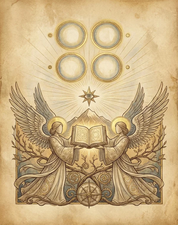 1010 Angel Number esoteric meaning illustration
