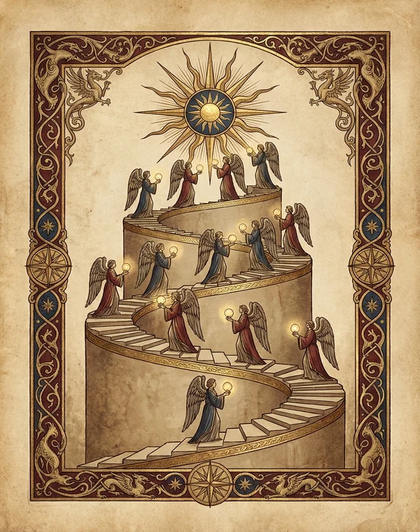 1234 Angel Number esoteric meaning illustration