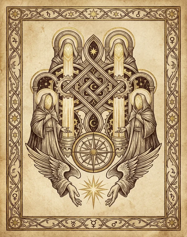 1717 Angel Number esoteric meaning illustration