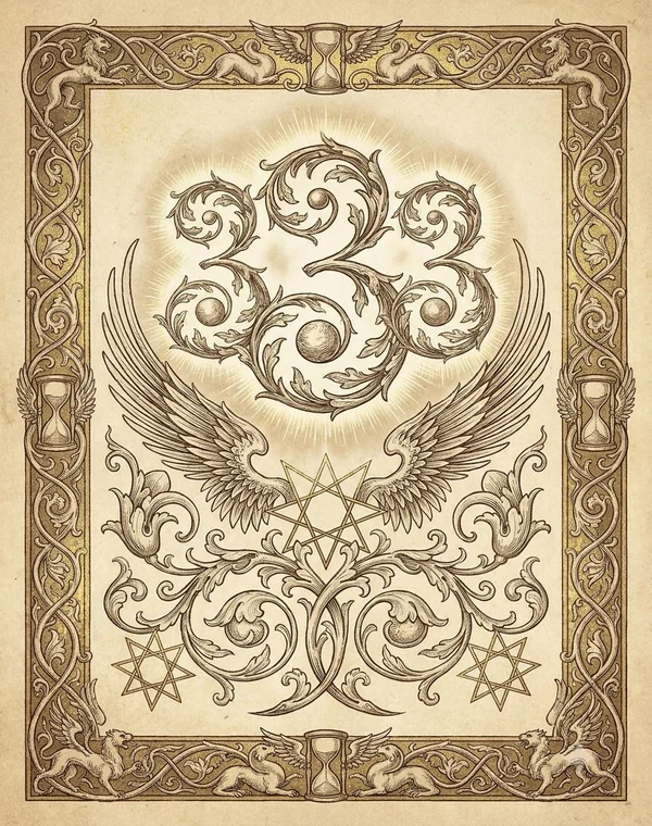 3 Angel Number esoteric meaning illustration