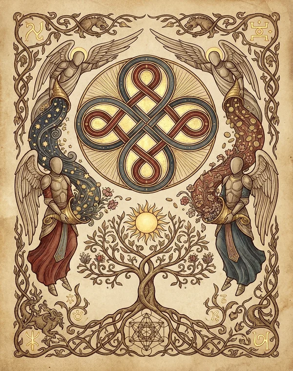 8888 Angel Number esoteric meaning illustration
