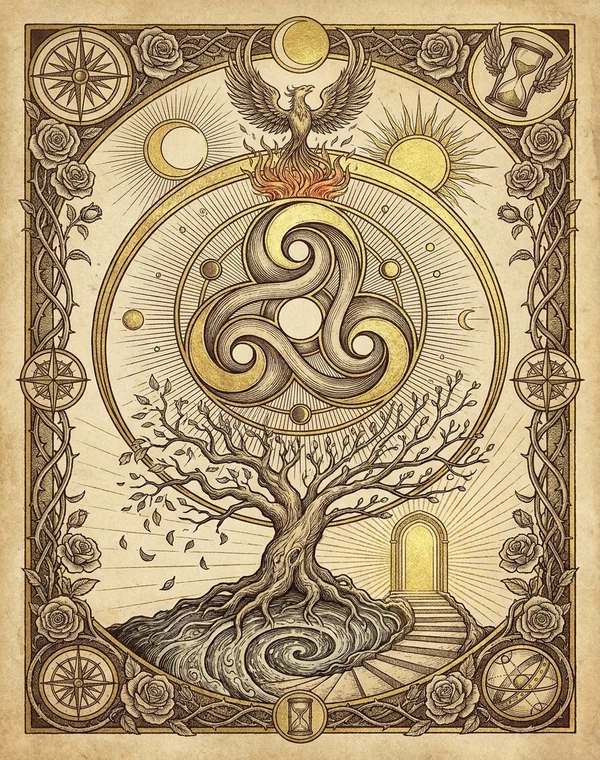 909 Angel Number esoteric meaning illustration