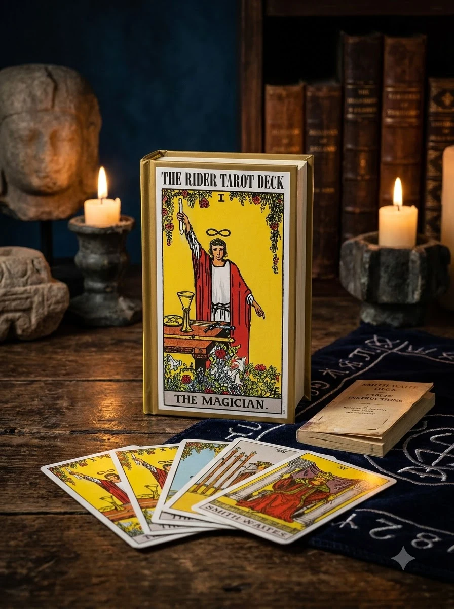 The 100% Plastic Rider Tarot Deck