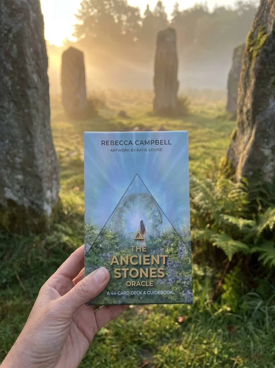 The Ancient Stones Oracle: A 44-Card Deck and Guidebook — photo 2