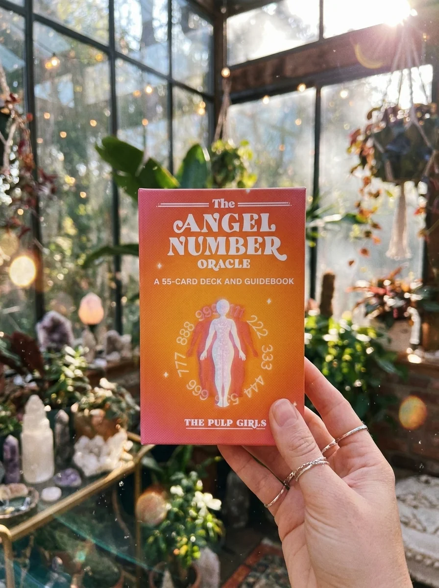 The Angel Number Oracle: A 55-Card Deck and Guidebook — photo 2