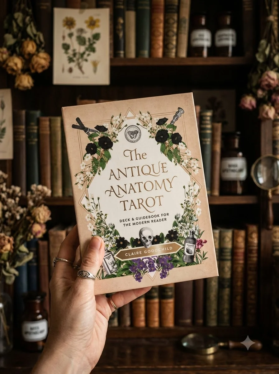 The Antique Anatomy Tarot Kit: Deck and Guidebook for the Modern Reader — photo 2
