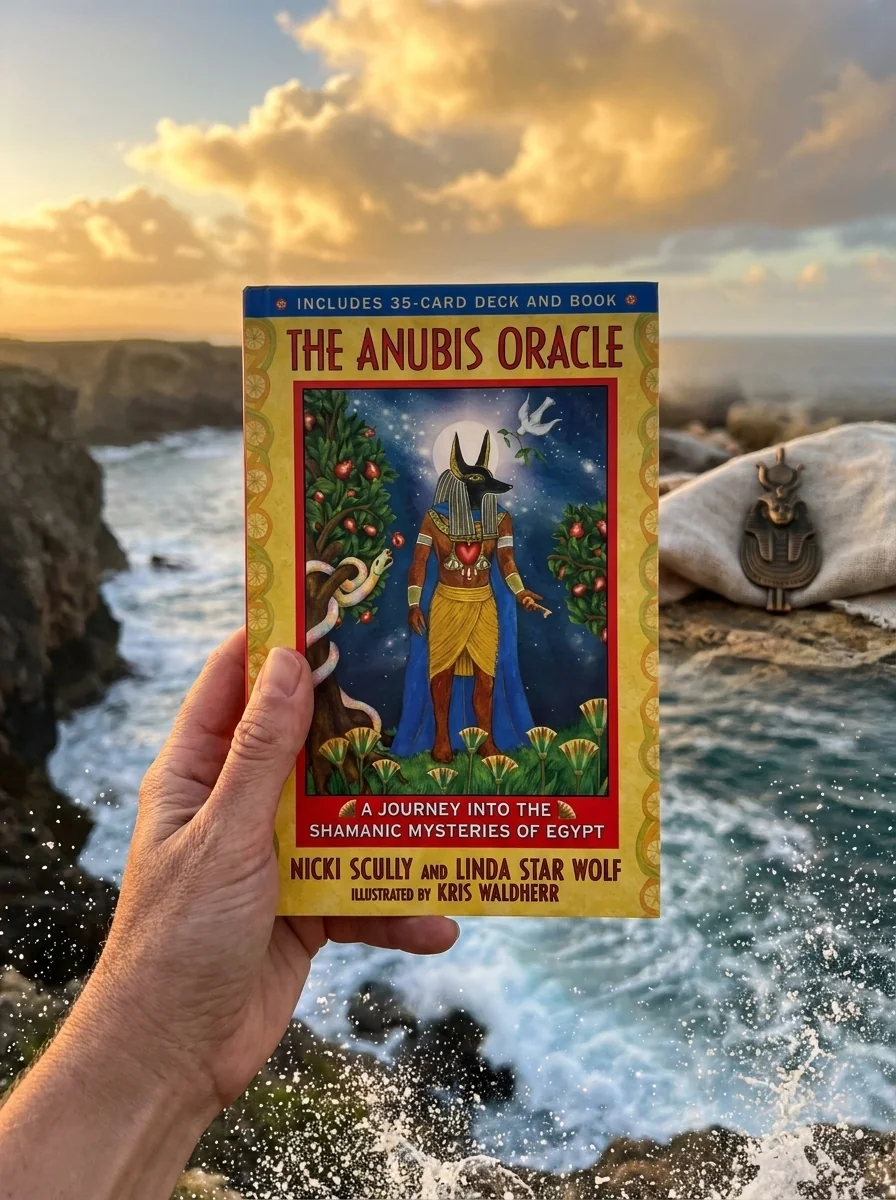 The Anubis Oracle: A Journey Into the Shamanic Mysteries of Egypt [With 35-Card Deck] — photo 2