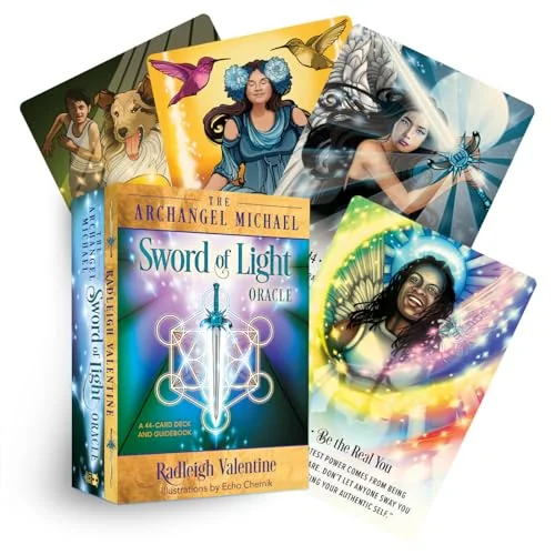 The Archangel Michael Sword of Light Oracle: A 44-Card Deck and Guidebook — photo 3