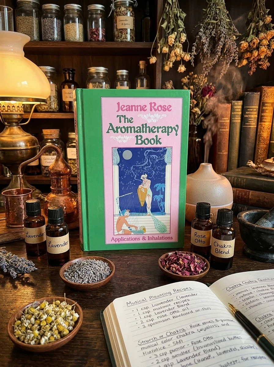 The Aromatherapy Book: Applications and Inhalations Rose, Jeanne