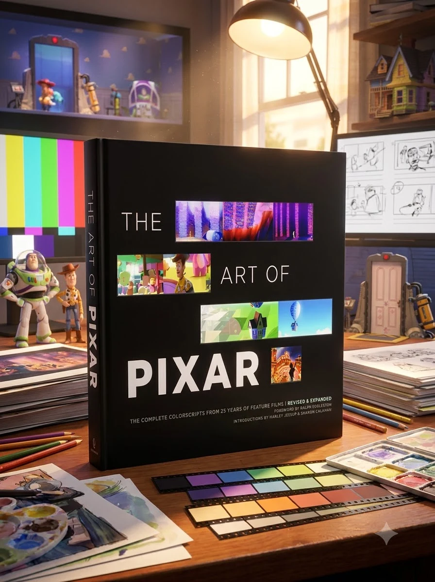 The Art of Pixar: The Complete Colorscripts from 25 Years of Feature Films (Revised and Expanded) Eggleston, Ralph