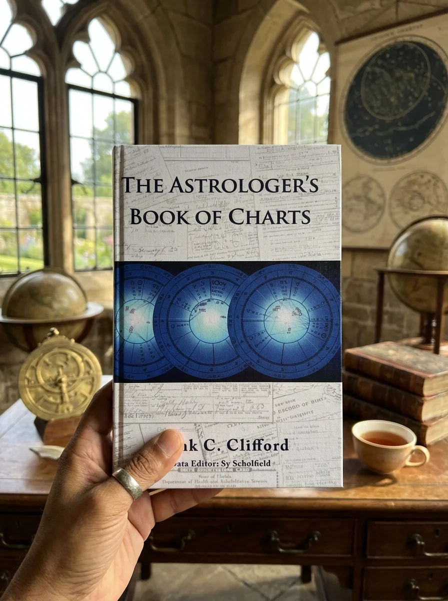 The Astrologer's Book of Charts (Hardback) — photo 2