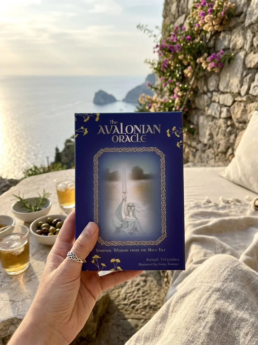 The Avalonian Oracle: Spiritual Wisdom from the Holy Isle (Oracle Kit Box Set with 46 Cards and Guide Book) [With Guide Book] — photo 2