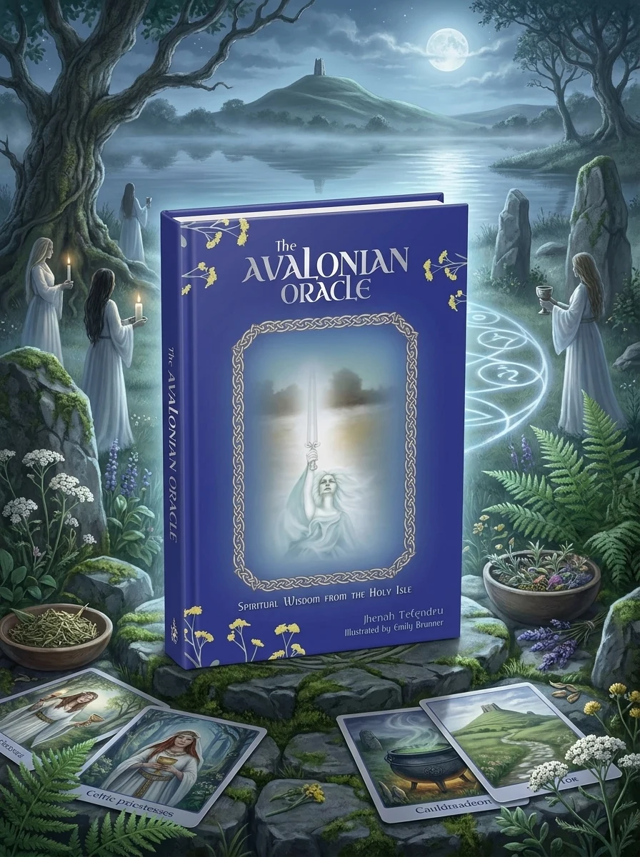 The Avalonian Oracle: Spiritual Wisdom from the Holy Isle (Oracle Kit Box Set with 46 Cards and Guide Book) [With Guide Book]