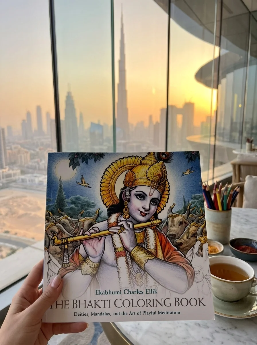 The Bhakti Coloring Book: Deities, Mandalas, and the Art of Playful Meditation — photo 2