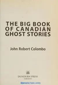 The Big Book of Canadian Ghost Stories — photo 2