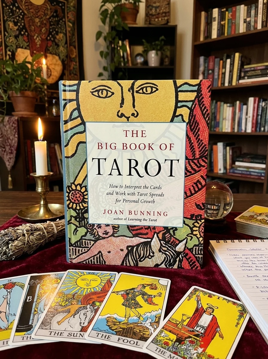 The Big Book of Tarot: How to Interpret the Cards and Work with Tarot Spreads for Personal Growth Bunning, Joan