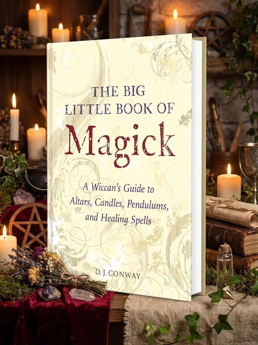 The Big Little Book of Magick: A Wiccan's Guide to Altars, Candles, Pendulums, and Healing Spells