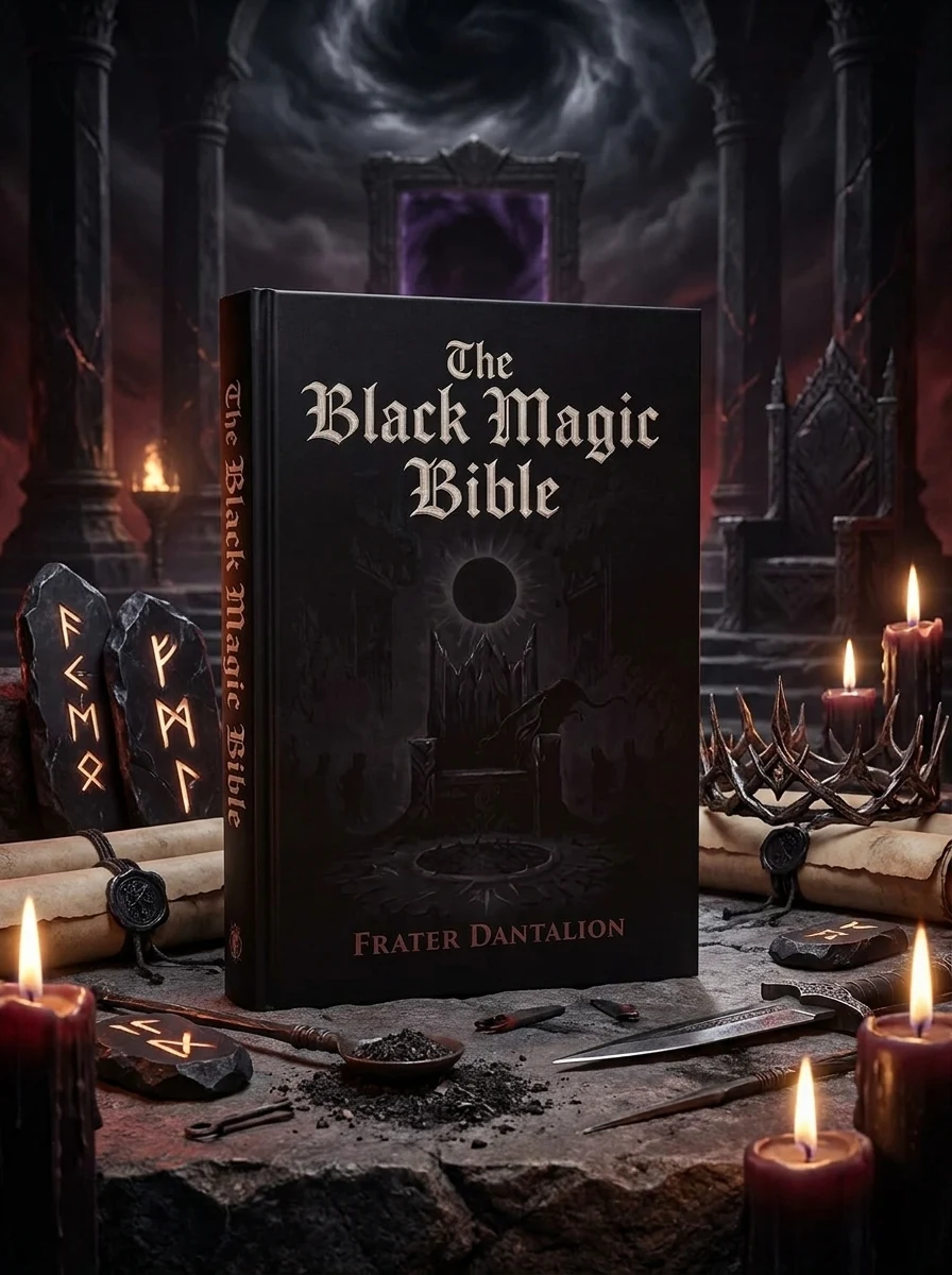 The Black Magic Bible: A Grimoire of Black Magic, Shadow Sovereignty, and the Black Sun Crown
