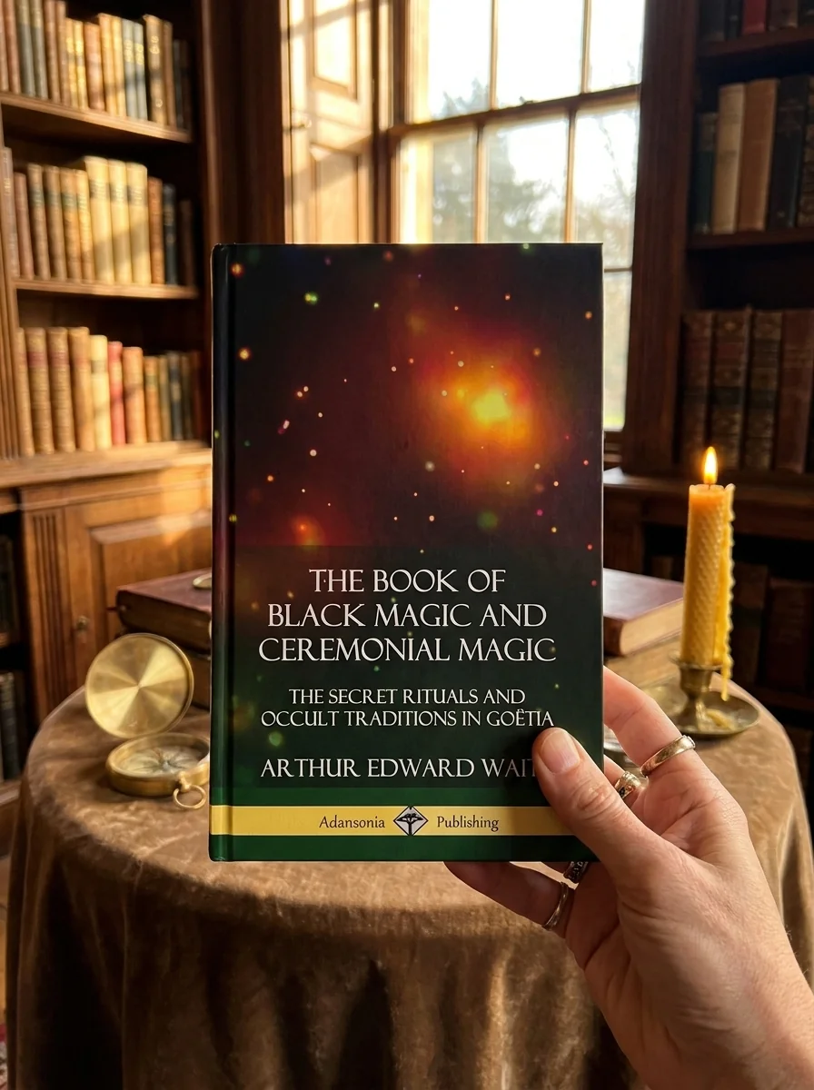 The Book of Black Magic and Ceremonial Magic: The Secret Rituals and Occult Traditions in Goëtia (Hardcover) — photo 2