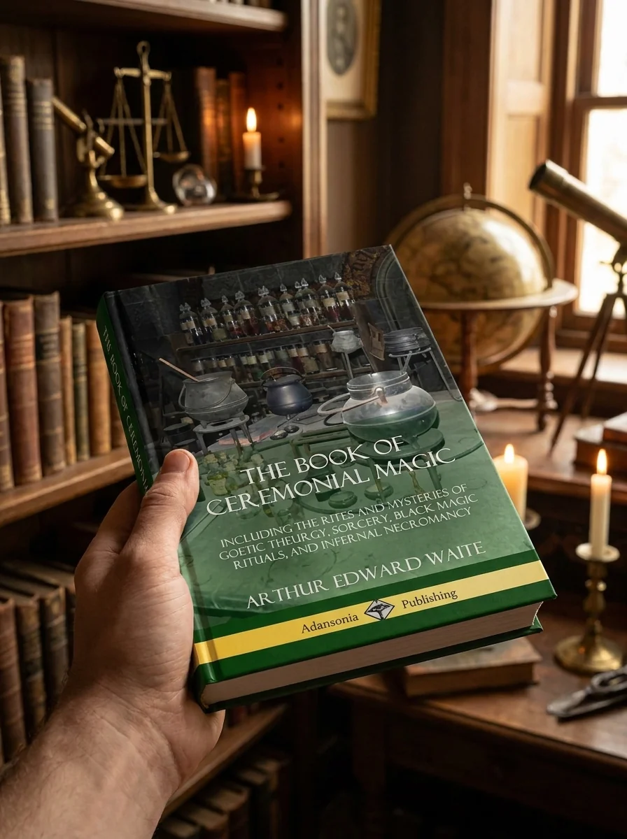The Book of Ceremonial Magic: Including the Rites and Mysteries of Goetic Theurgy, Sorcery, Black Magic Rituals, and Infernal Necromancy (Hardcover) — photo 2