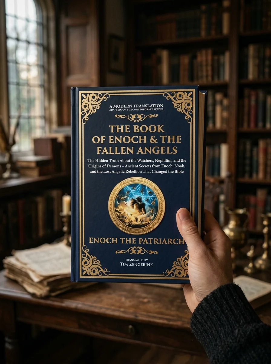 The Book of Enoch & The Fallen Angels: Ancient Secrets from Enoch, Noah, and the Lost Angelic Rebellion That Changed the Bible (Deluxe Hardbound Edition) — photo 2