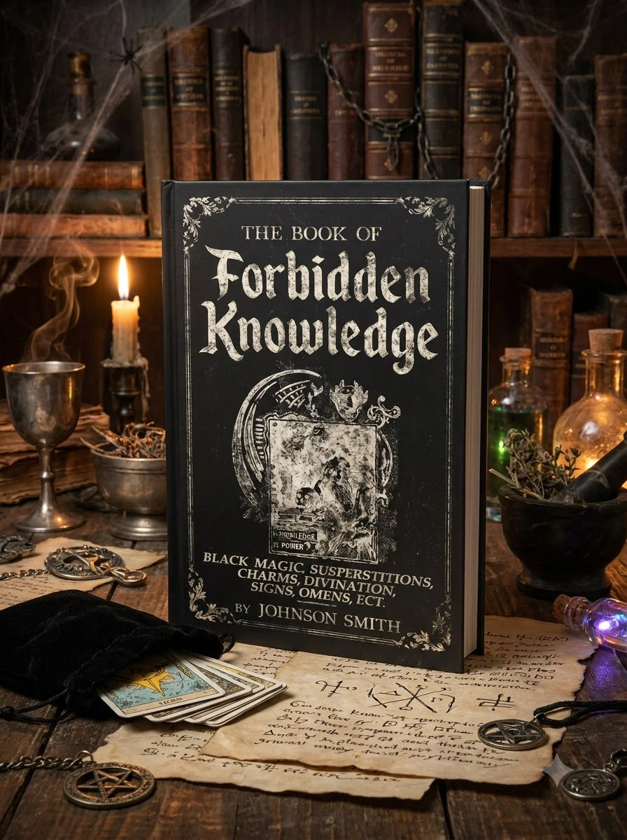 The Book of Forbidden Knowledge: Black Magic, Superstitions, Charms, Divination, Signs, Omens Etc