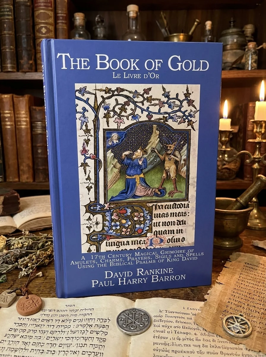 The Book of Gold: A 17th Century Magical Grimoire of Amulets, Charms, Prayers, Sigils and Spells Using the Biblical Psalms of King David