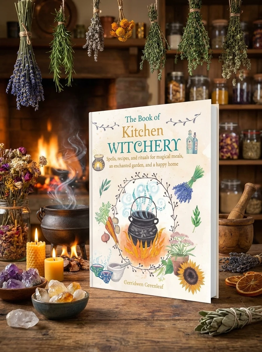 The Book of Kitchen Witchery: Spells, Recipes, and Rituals for Magical Meals, an Enchanted Garden, and a Happy Home