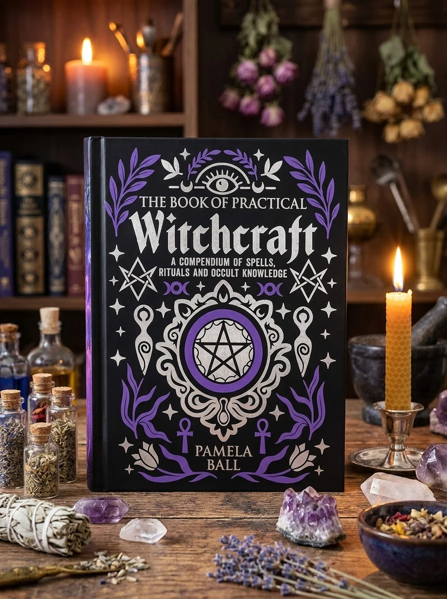 The Book of Practical Witchcraft: Deluxe Gift Edition with Sprayed Edges