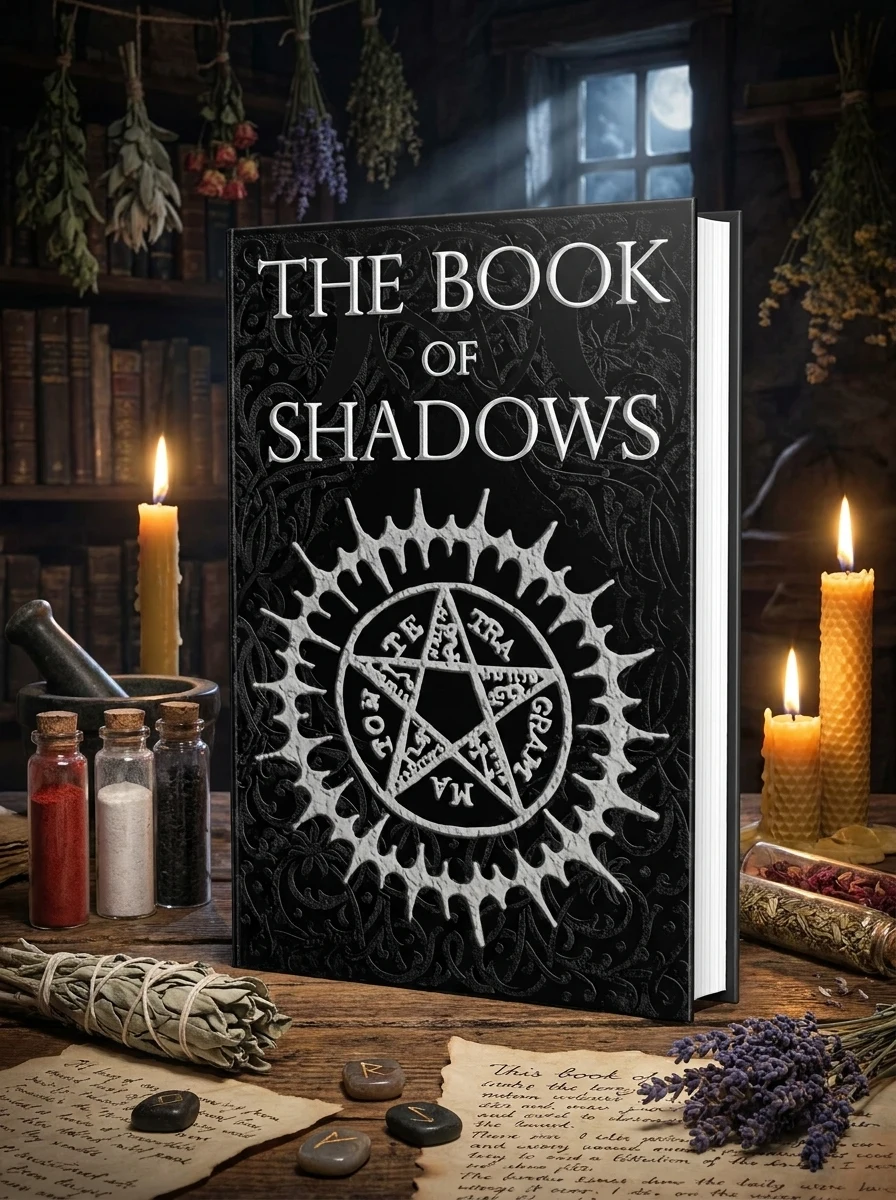 The Book of Shadows: White, Red and Black Magic Spells