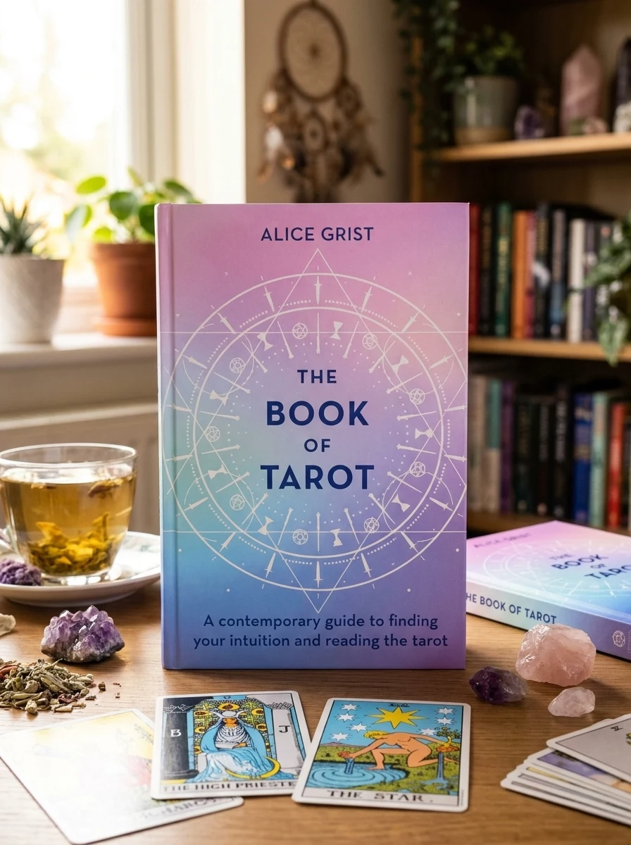 The Book of Tarot: A Contemporary Guide to Finding Your Intuition and Reading the Tarot