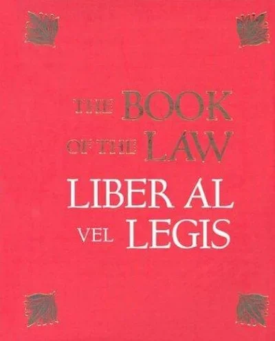 The Book of the Law: Liber Al Vel Legis: With a Facsimile of the Manuscript as Received by Aleister and Rose Edith Crowley on April 8, 9, 10, 1904 — dewey-133