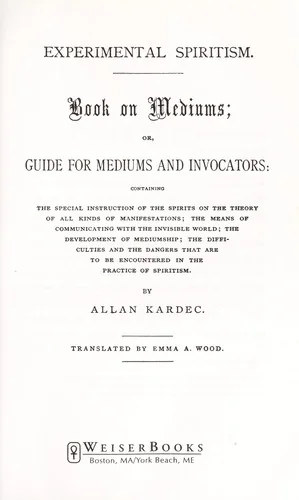 The Book on Mediums: Guide for Mediums and Invocators (Revised) — photo 3