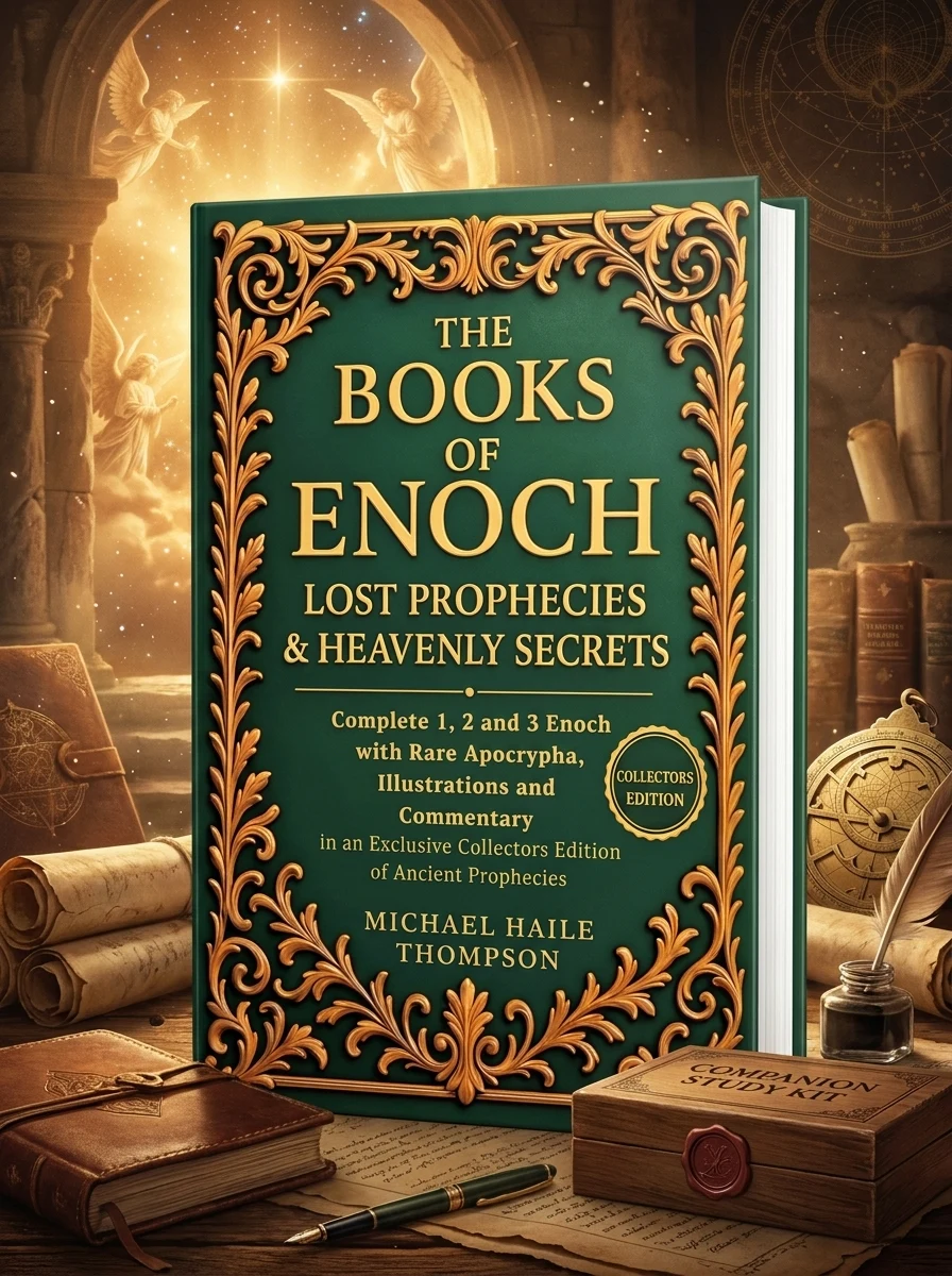The Books of Enoch - Lost Prophecies & Heavenly Secrets: Complete 1, 2 and 3 Enoch with Rare Apocrypha, Illustrations and Commentary in an Exclusive Colle