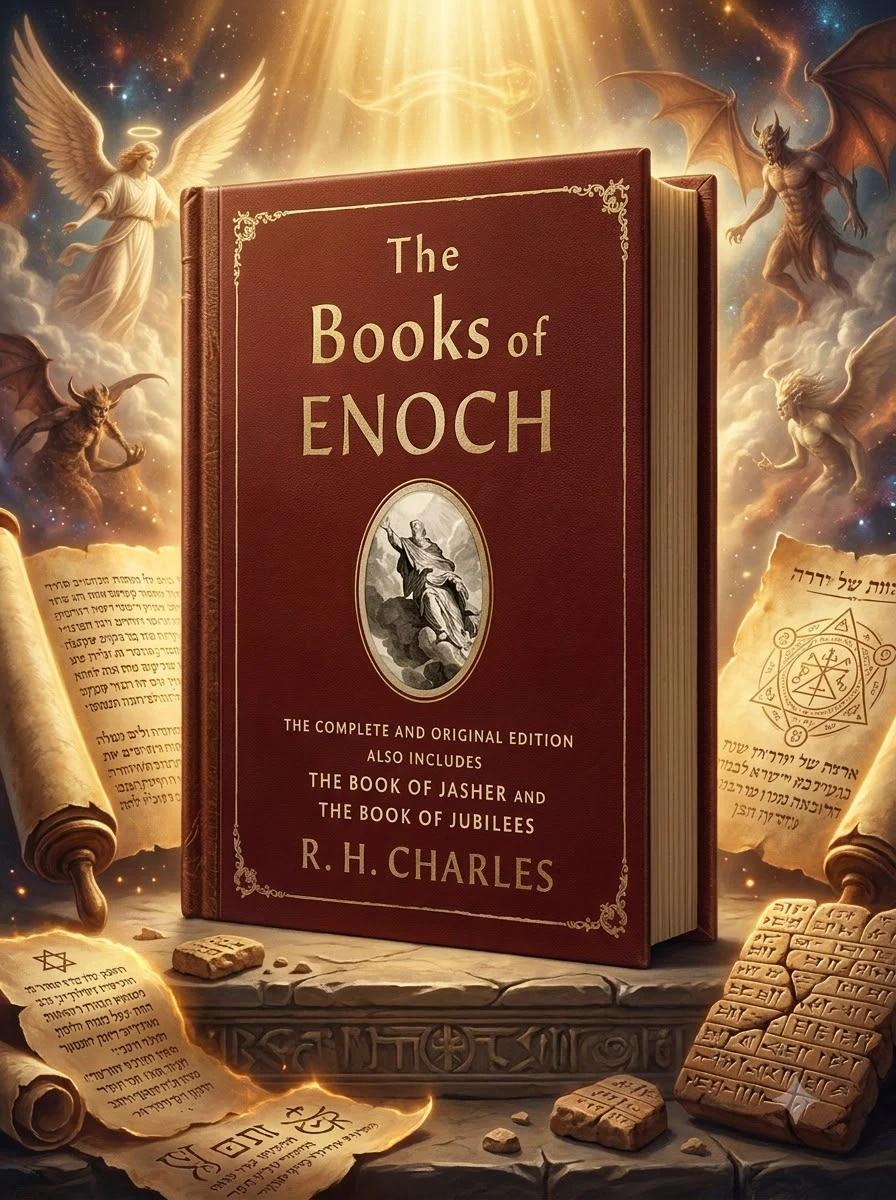 The Books of Enoch: The Complete and Original Edition, Also Includes the Book of Jasher and the Book of Jubilees