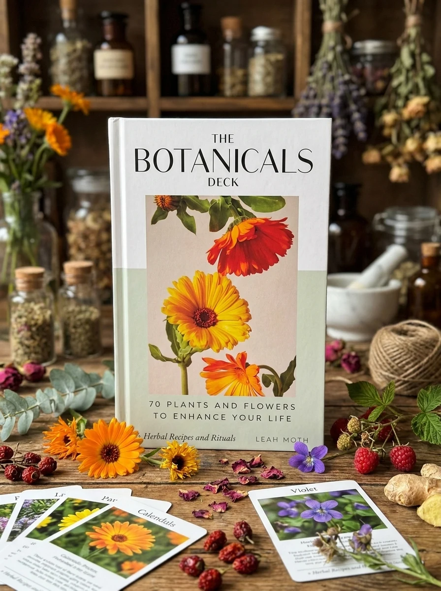The Botanicals Deck: 70 Plants and Flowers to Enhance Your Life--Plus Herbal Recipes and Rituals