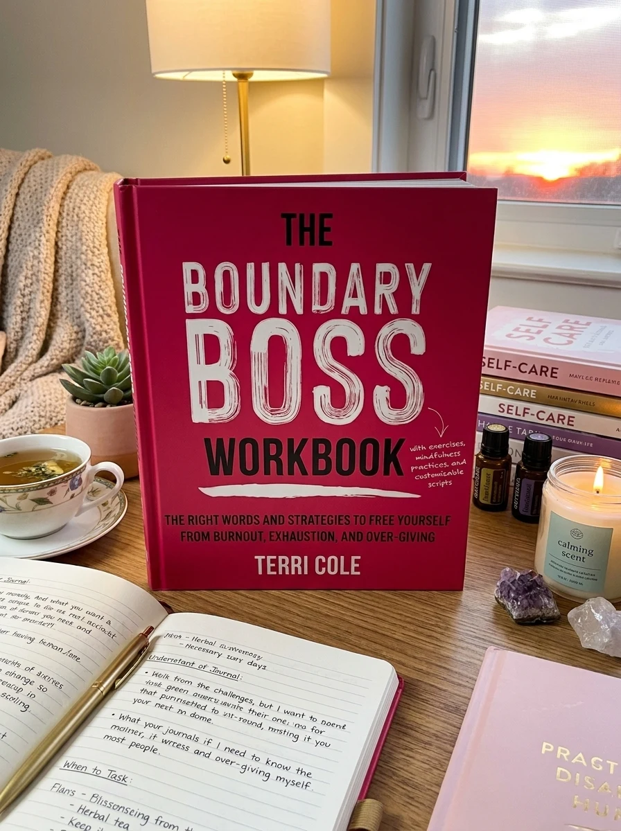 The Boundary Boss Workbook: The Right Words and Strategies to Free Yourself from Burnout, Exhaustion, and Over-Giving