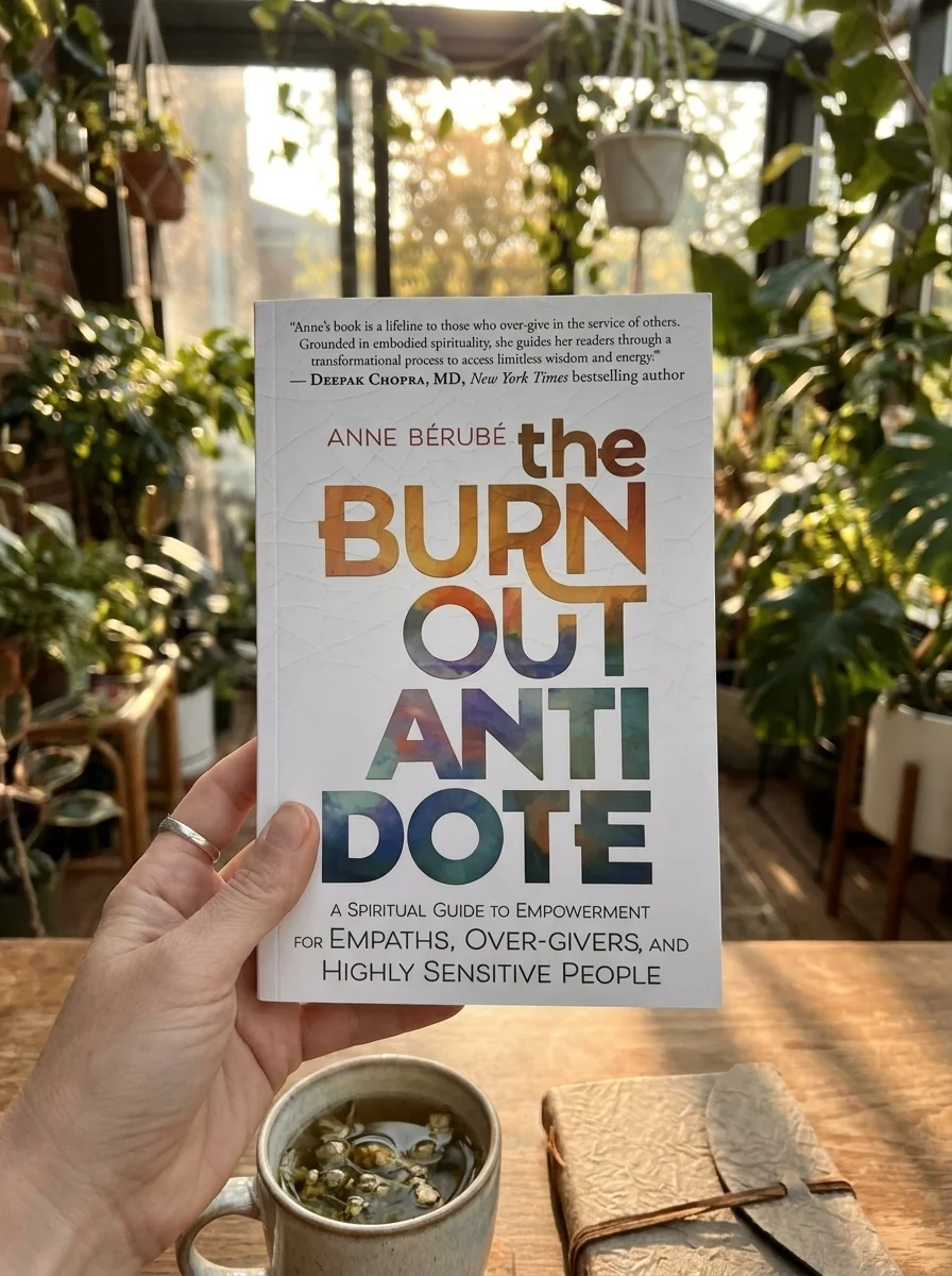 The Burnout Antidote: A Spiritual Guide to Empowerment for Empaths, Over-Givers, and Highly Sensitive People — photo 2