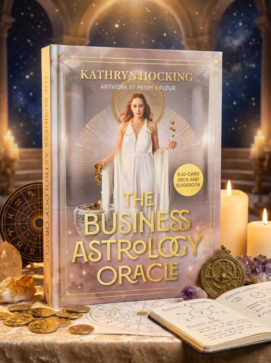 The Business Astrology Oracle: A 62-Card Deck and Guidebook