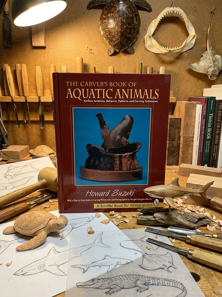 The Carver's Book of Aquatic Animals Suzuki, Howard K