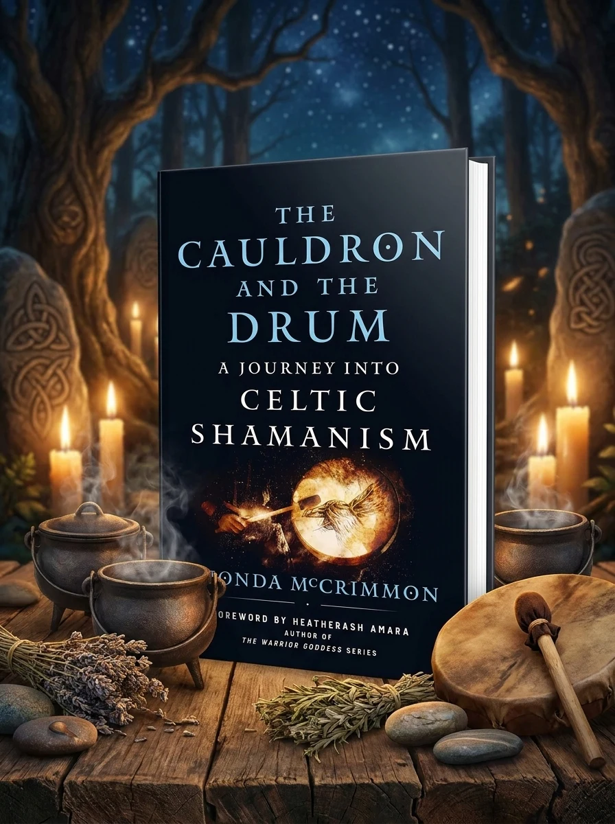 The Cauldron and the Drum: A Journey Into Celtic Shamanism by McCrimmon, Rhonda