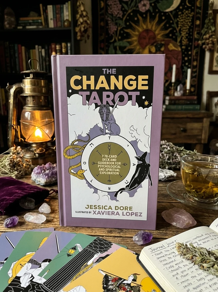 The Change Tarot: A 78-Card Deck and Guidebook for Psychological and Spiritual Exploration