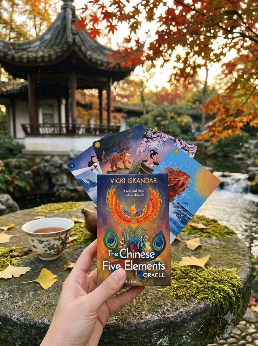 The Chinese Five Elements Oracle: A 60-Card Deck and Guidebook — photo 2
