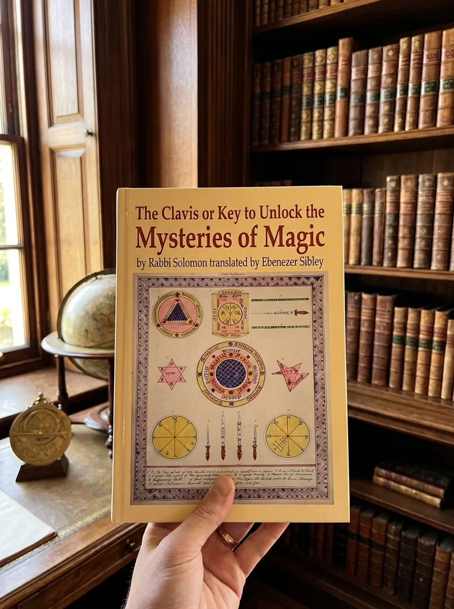 The Clavis or Key to Unlock the Mysteries of Magic: By Rabbi Solomon Translated by Ebenezer Sibley — photo 2