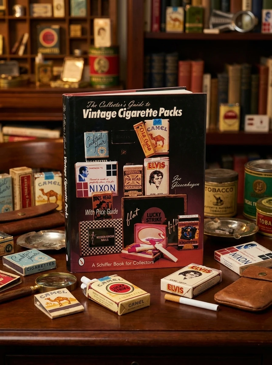 The Collector's Guide to Vintage Cigarette Packs Giesenhagen, Joe