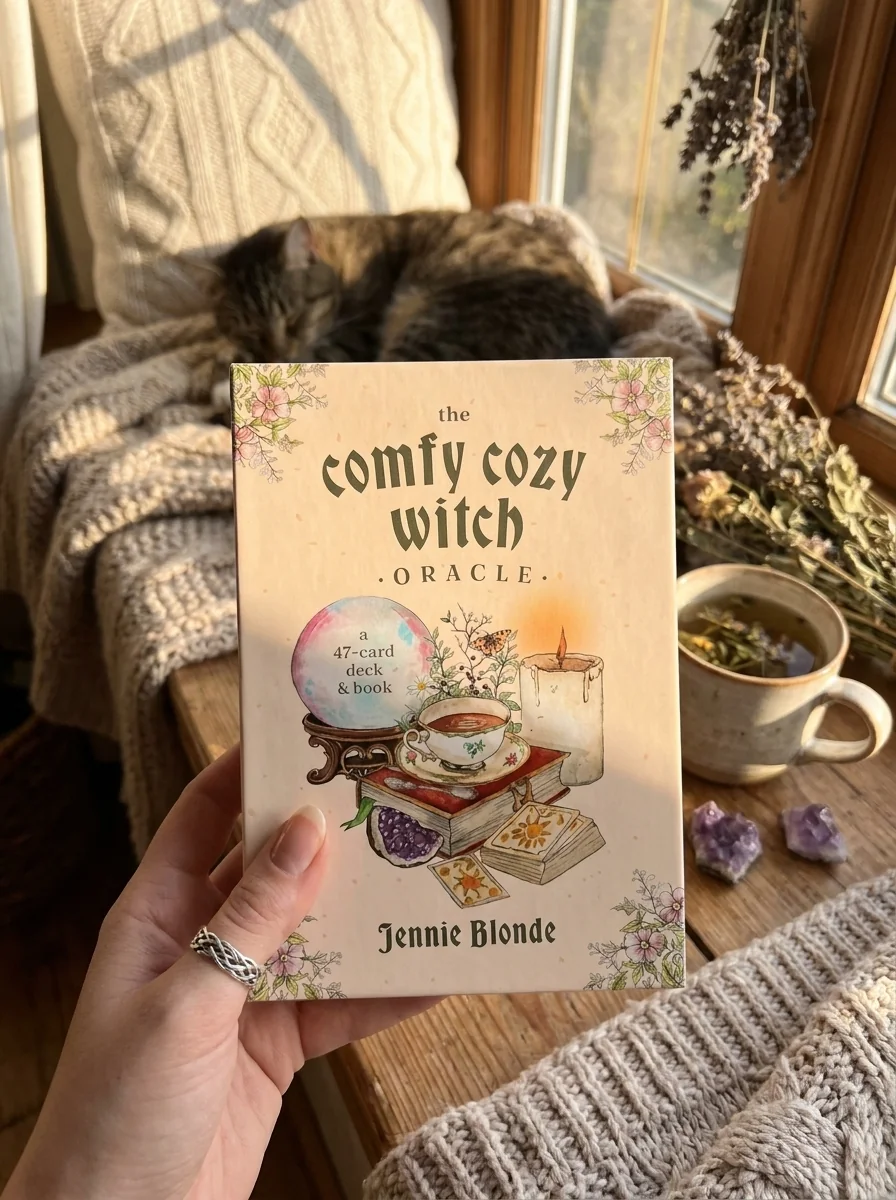 The Comfy Cozy Witch Oracle: A 47-Card Deck & Book — photo 2