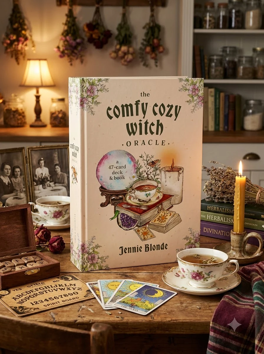 The Comfy Cozy Witch Oracle: A 47-Card Deck & Book