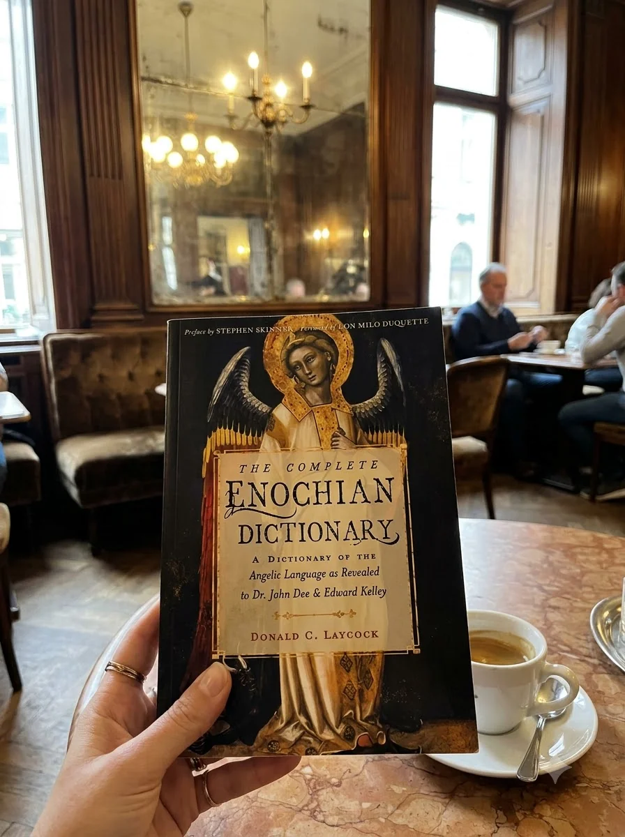 The Complete Enochian Dictionary: A Dictionary of the Angelic Language as Revealed to Dr. John Dee and Edward Kelley Laycock, Donald C — photo 2