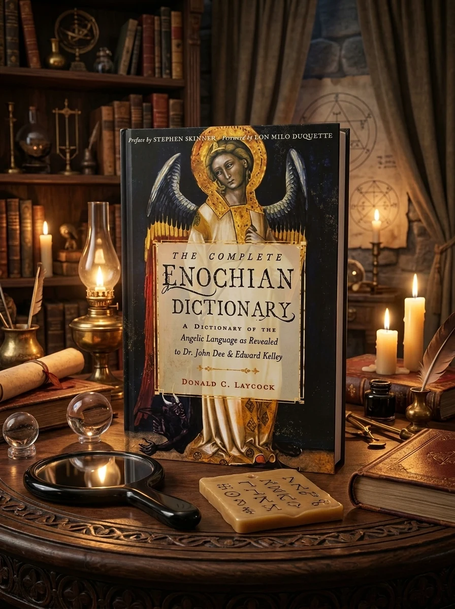 The Complete Enochian Dictionary: A Dictionary of the Angelic Language as Revealed to Dr. John Dee and Edward Kelley Laycock, Donald C
